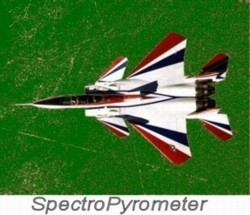 SpectroPyrometer / fighter jet